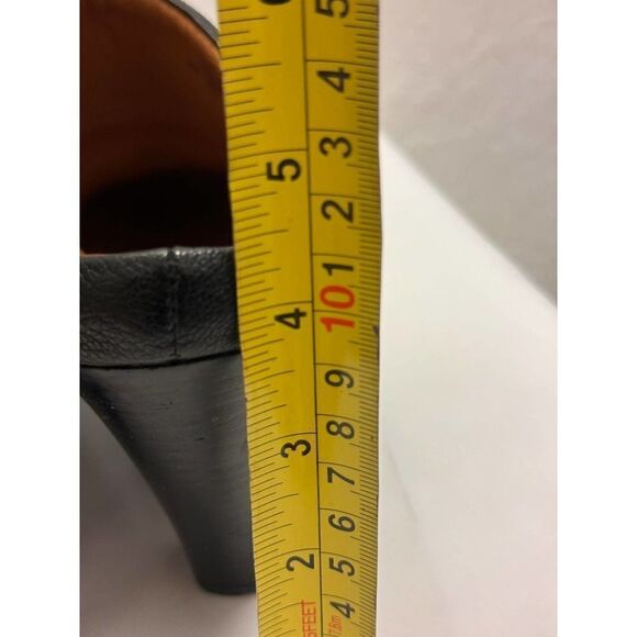 SOFFT Leather Studded Stitched Clogs Black 10M - Picture 4 of 7